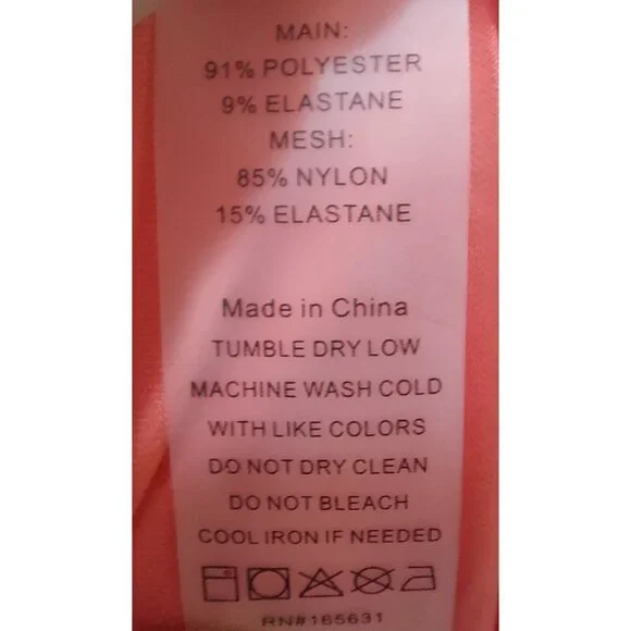 Calme By Johnny Was Womens Effect Draped Racer Back Tank Coral Pink Size Small - Picture 5 of 10